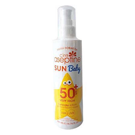 Cire Aseptine Baby Sun SPF50+ 200 ml