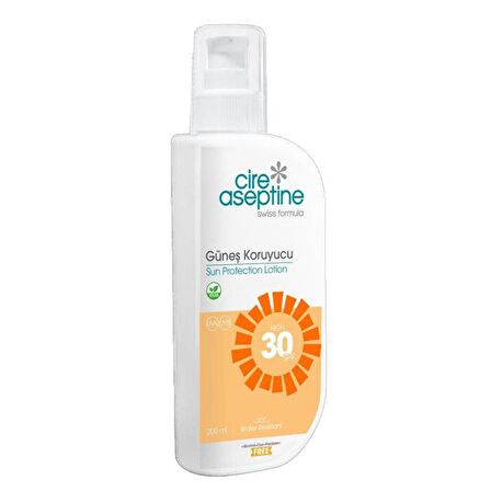 Cire Aseptine Güneş Koruyucu SPF30 200 ml