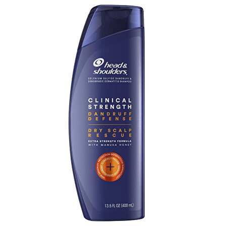 Head & Shoulders Clinical Şampuan Strength Dandruff Defense Dry Scalp Rescue 400 ml