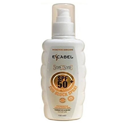 Escabel Sun Block Hassas ve Alerjen Ciltler İçin Güneş Kremi SPF50 150 ml