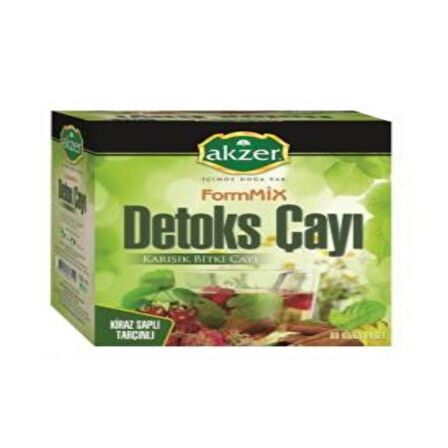 Akzer For Mix Detoks Çayı 60'lı Süzen Poşet