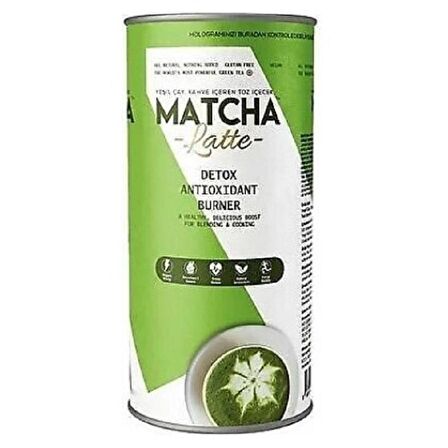 Matcha Detox Latte Kahve ve Hindistan Cevizi Aromalı Çayı 7 gr