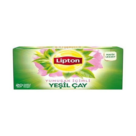 Lipton Yumuşak İçimli Yeşil Çay 20 Poşet