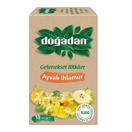 Doğadan Ayvalı Ihlamur Çay 18'li