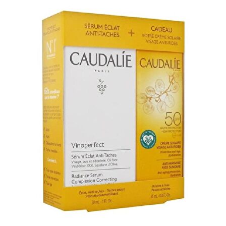 Caudalie Vinoperfect Serum 30 ml + Güneş Koruyucu SPF50 25 ml