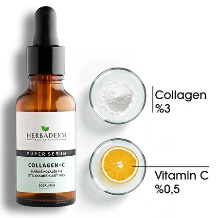 Herbaderm Superserum Collagen + Vitamin C 30 ml