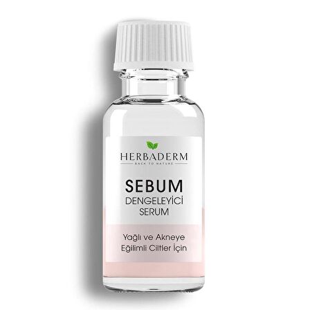 Herbaderm Sebum Dengeleyici Yağlı ve Akne Serum 20 ml