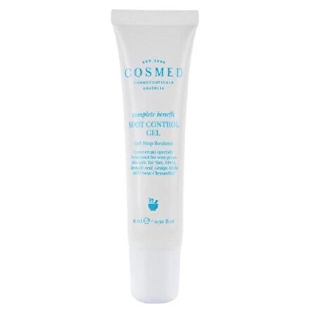 Cosmed Complete Benefit Spot Control Gel - Akne Eğilimli Ciltler İçin Çay Ağacı İçeren Kontrol Jel 15 ml