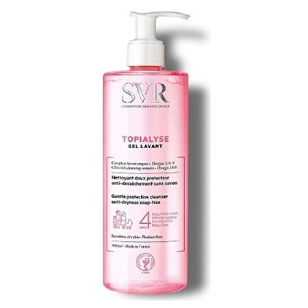 SVR Topialyse Gel Lavant Gentle Protective Cleanser Pompalı 400 ml