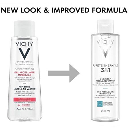 Vichy Purete Thermale Mineral Misel Su 200 ml