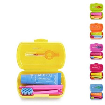 Curaprox Travel Set (Diş Fırçası+ Diş Macunu + Diş Arası Fırçası)