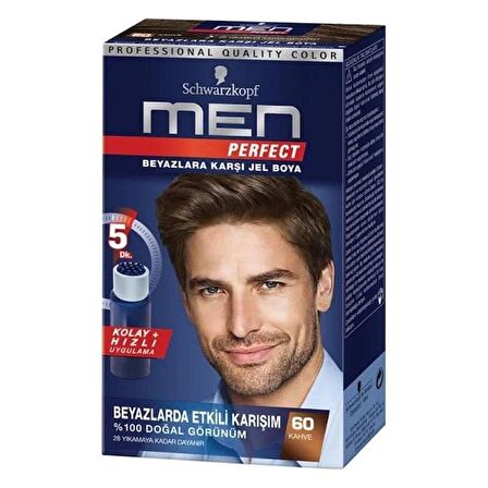 Schwarzkopf Men Perfect Saç Boyası 60 - Kahve