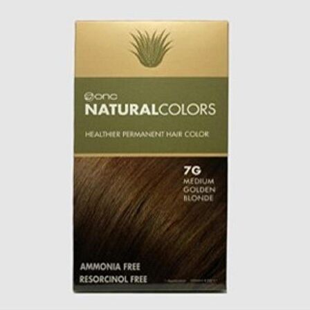 Onc Natural Colors Saç Boyası 7G - Altın Sarısı