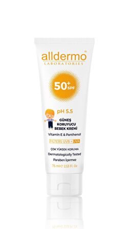 Alldermo Baby Güneş Kremi SPF50 75 ml