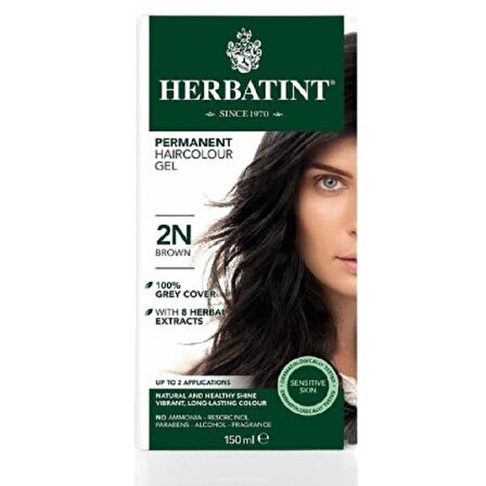 Herbatint Saç Boyası 2N Brown Kahverengi 150 ml