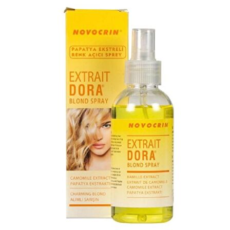 Novocrin Extrait Dora Saç Renk Açıcı Sprey 125 ml