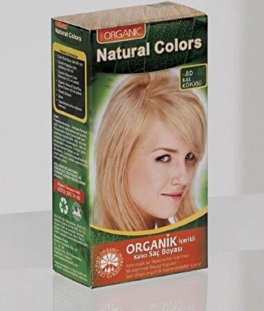 Onc Natural Colors Saç Boyası 8G - Bal Sarısı