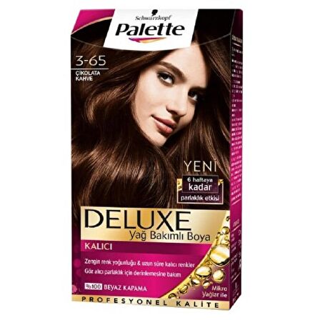 Palette Deluxe Saç Boyası 3-65 Çikolata Kahve