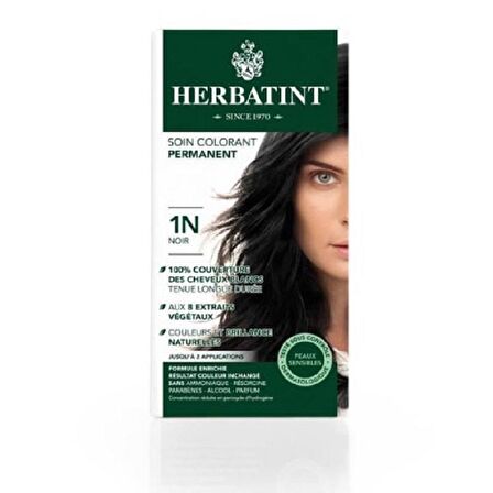 Herbatint Saç Boyası 1N Siyah 150 ml