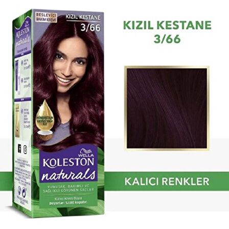 Koleston Naturals 3/66 Kızıl Kestane