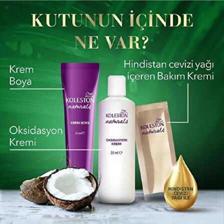 Koleston Naturals Boya 6/0 Koyu Kumral