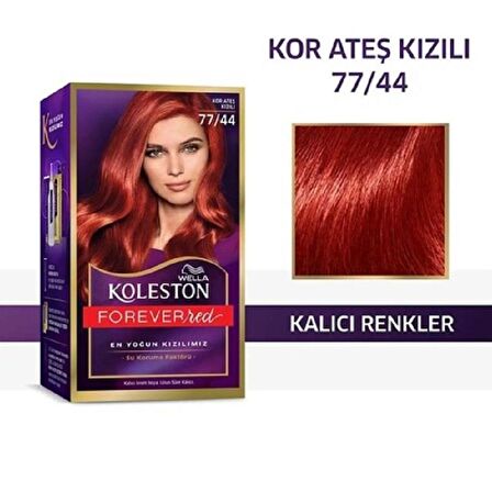 Koleston Kit Saç Boyası 77/44 Kor Ateşi Kızılı