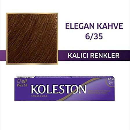 Koleston Tüp 6/35 Elegan Kahve