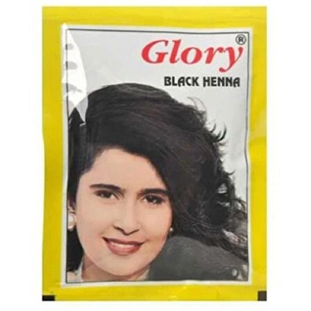 Glory Siyah Hint Kınası 10 gr