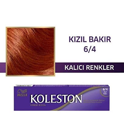 Koleston Tüp Boya 6.4 Kızıl Bakır Saç Boyası 50 ml