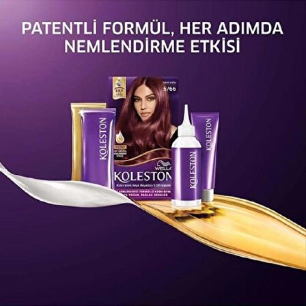 Koleston Kit Saç Boyası 5/66 Şarap Kızılı