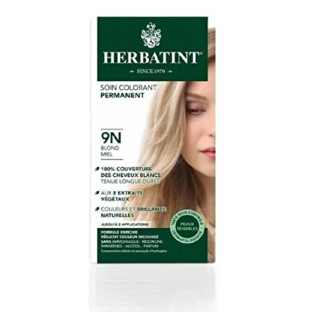 Herbatint Saç Boyası 9N Blond Miel Bal Sarısı 150 ml