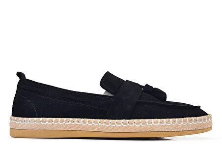 Siyah Günlük Loafer Erkek Ayakkabı -12644-