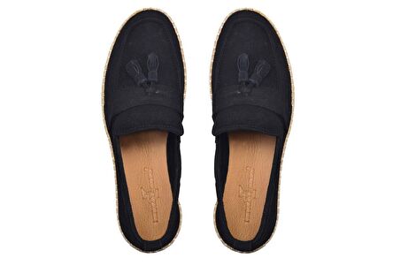 Siyah Günlük Loafer Erkek Ayakkabı -12644-