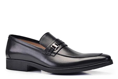 Siyah Günlük Loafer Erkek Ayakkabı -11275-