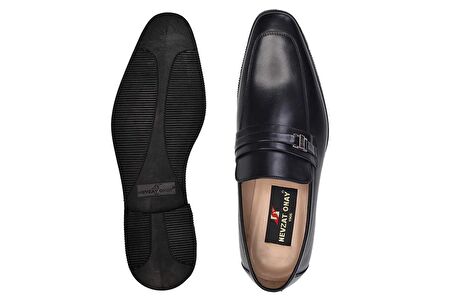 Siyah Günlük Loafer Erkek Ayakkabı -11275-
