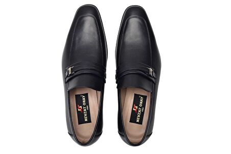 Siyah Günlük Loafer Neolit Erkek Ayakkabı -11707-