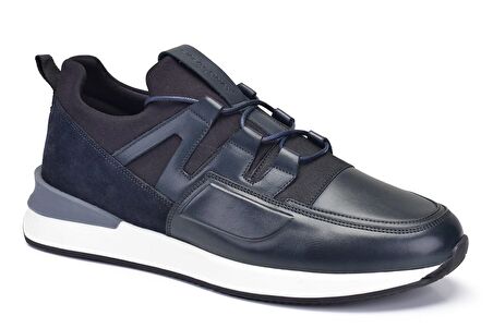 Lacivert Sneaker Erkek Ayakkabı -12333-