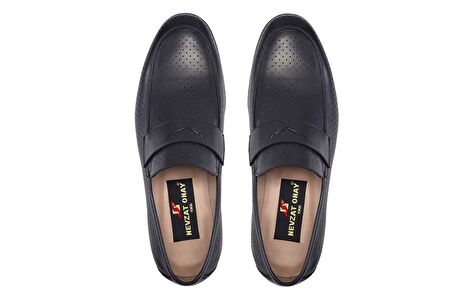 Siyah Günlük Loafer Erkek Ayakkabı -12181-