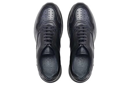 Siyah Sneaker Erkek Ayakkabı -12015-