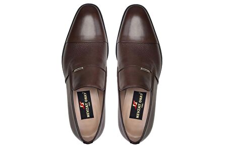 Kahverengi Klasik Loafer Erkek Ayakkabı -11862-