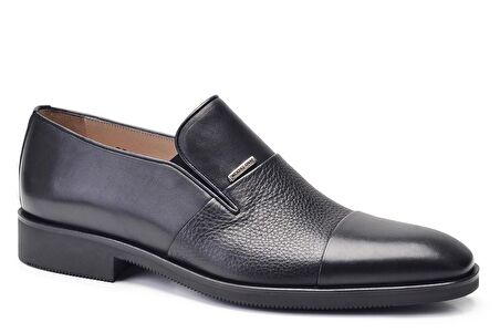 Siyah Klasik Loafer Erkek Ayakkabı -11861-