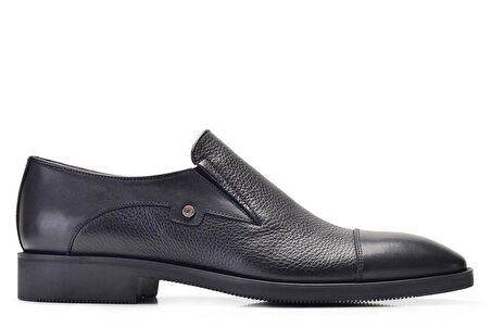 Siyah Klasik Loafer Erkek Ayakkabı -11952-