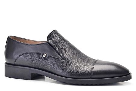 Siyah Klasik Loafer Erkek Ayakkabı -11952-