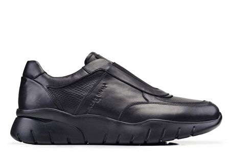 Siyah Sneaker Erkek Ayakkabı -12553-