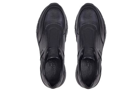 Siyah Sneaker Erkek Ayakkabı -12553-