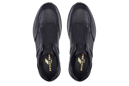 Siyah Sneaker Erkek Ayakkabı -12190-