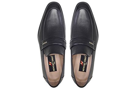Siyah Klasik Loafer Erkek Ayakkabı -11911-