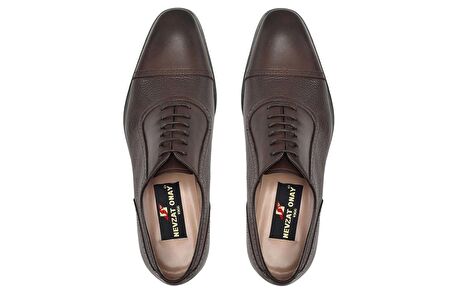 Kahverengi Oxford Bağcıklı Erkek Ayakkabı -12278-