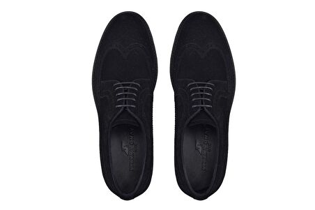 Siyah Günlük Bağcıklı Erkek Ayakkabı -74361-