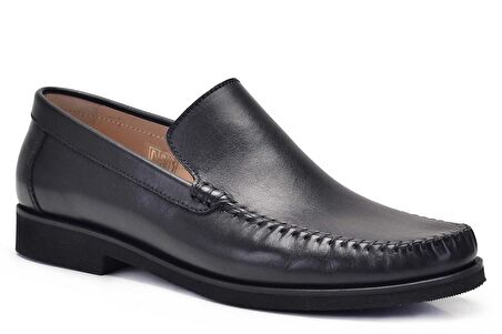 Siyah Günlük Loafer Erkek Ayakkabı- 11512-